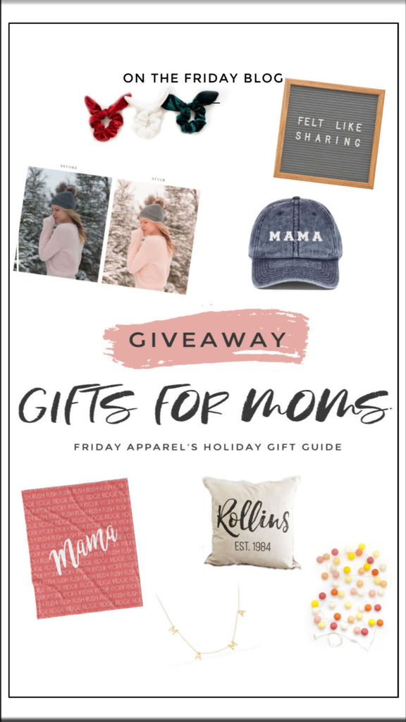 2019 Holiday Gift Guide 2 of 3 "Gifts for Moms" and Giveaway!