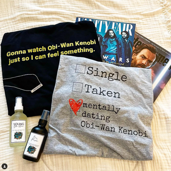 Gonna Watch My Comfort Movie Shirt unisex cotton women men gift birthday party top graphic tee Star Wars gonna watch TLJ just so I can feel something the last jedi reylo kylo ren rey personalized fathers day mothers day comic con single taken mentally dating Obi-Wan Kenobi gonna watch Obi-Wan Kenobi just so I can feel something