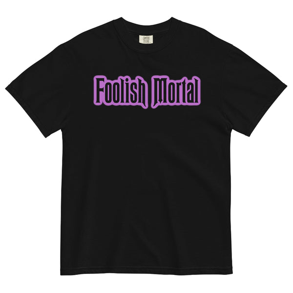 foolish mortal halloween shirt comfort colors disneyland disneyworld haunted mansion grim grinning ghosts oogie boogie bash mickeys not so scary party