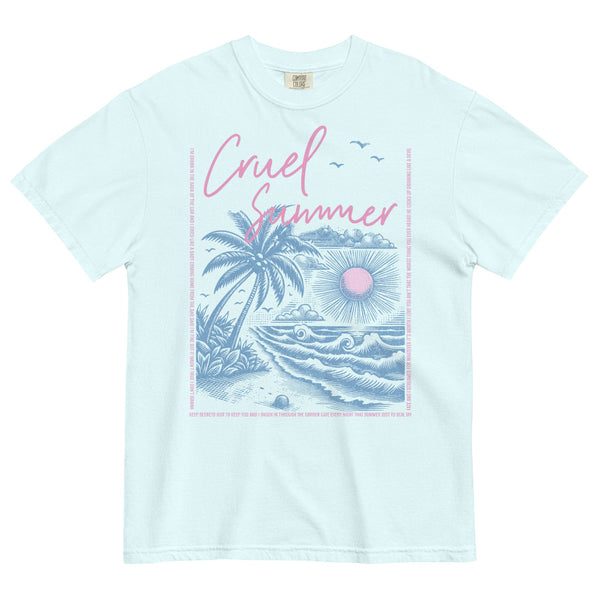 cruel summer taylor swift music lyrics shirt bridge prove it eras tour outfit getaway car he looks up grinning like a devil tom hiddleston comfort colors graphic tee swiftie gift birthday fan merch