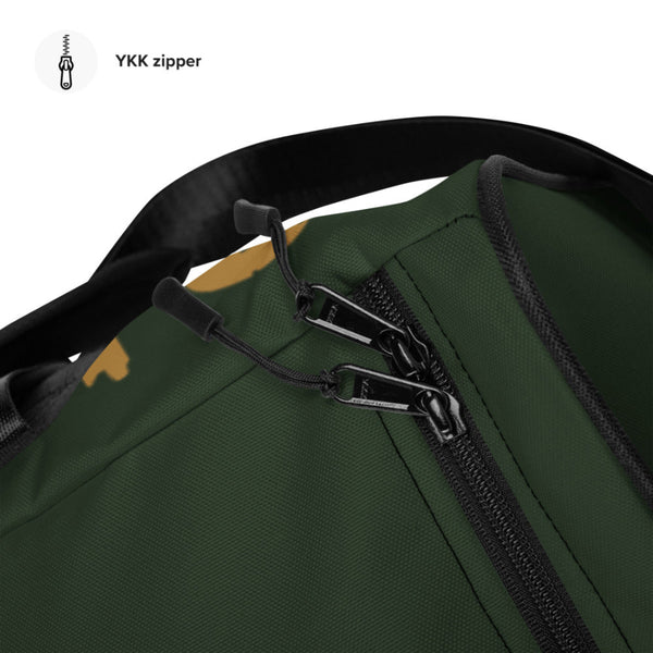 Loki Duffel Bag Burdened With Glorious Purpose Marvel Avengers Weekender Strap Shoulder Green Gold Born to Rule Crown Helmet Laufeyson Thor Men Women Gym Travel