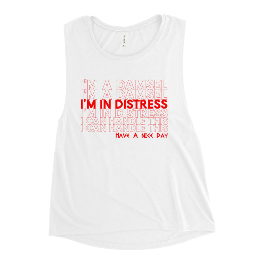 Meg Tank Top Run Disney Hercules Damsel In Distress Princess Women