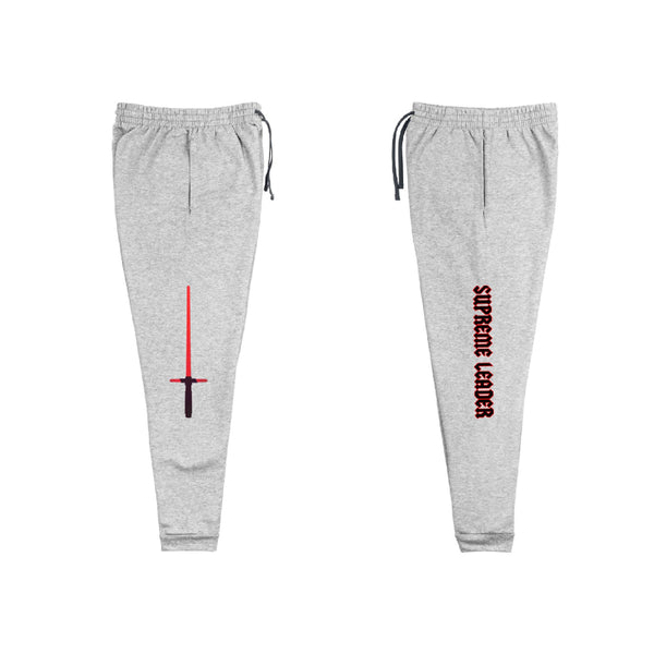 Supreme Leader Joggers star wars sweatpants pants bottoms unisex men women cosplay outfit galaxys edge gift dad fathers day kylo ren ben solo reylo adam driver jedi lightsaber sith villain darkside bad boy boyfriend