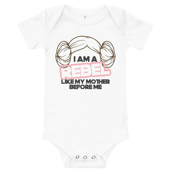 Matching Princess Leia Rebel Bun Shirt mommy and me Star Wars general organa like my mother before me jedi lightsaber galaxys edge tshirt graphic tee woman women child baby kid toddler youth cotton onesie dressup