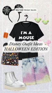 Disney Park Halloween Outfit Ideas featuring Friday Apparel Shirts