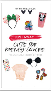 2019 Holiday Gift Guide 3 of 3 "Gifts for Disney Lovers" and Giveaway!