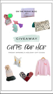 2019 Holiday Gift Guide 1 of 3 "Gifts for Her" and Giveaway!