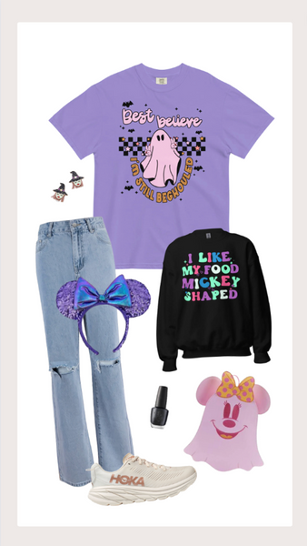i like my food mickey shaped sweatshirt oogie boogie bash disneyland mickeys not so scary halloween party disneyworld treats costume long sleeve pullover