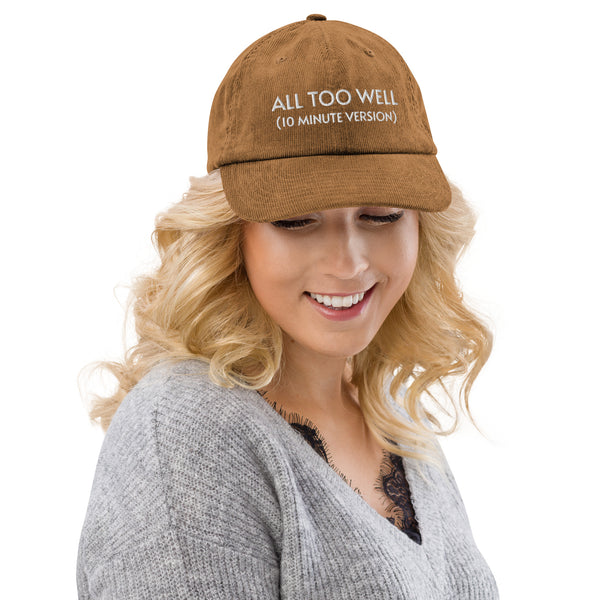 All Too Well (10 Minute Version) Corduroy Hat
