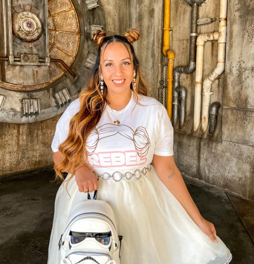 Leia Mommy and Me Shirts – Rebel Star Wars Matching Tees – Friday Apparel