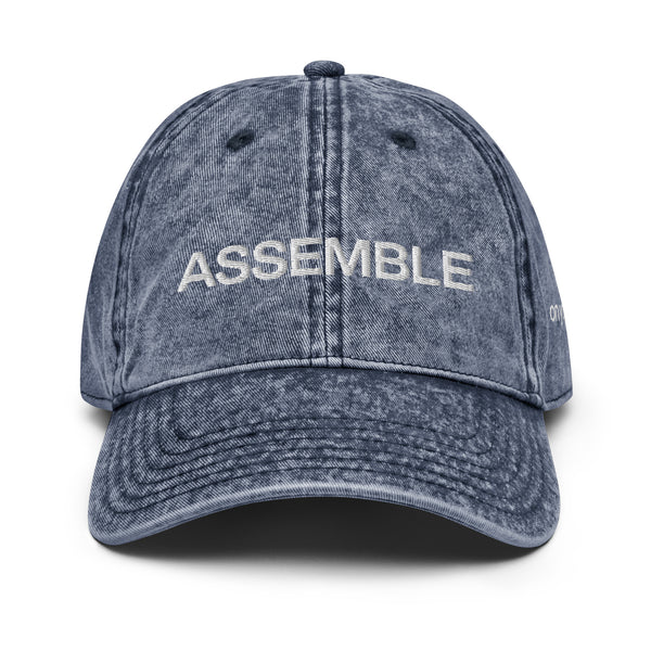 Assemble Vintage Hat with On Your Left Side