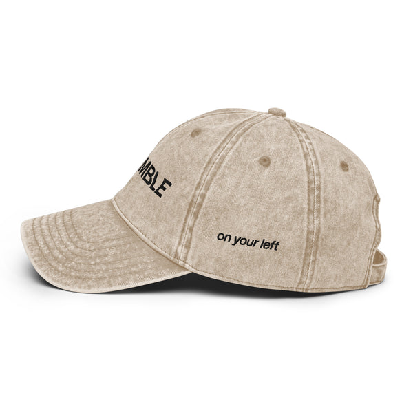 Assemble Vintage Hat with On Your Left Side