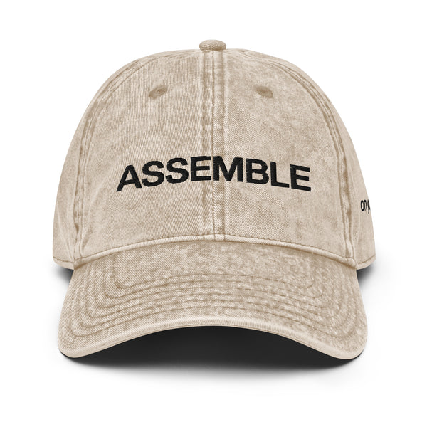 Assemble Vintage Hat with On Your Left Side