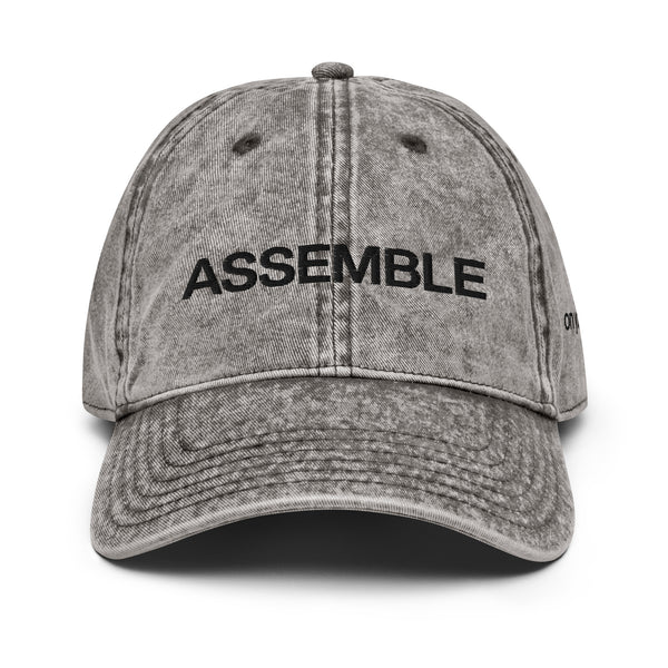 Assemble Vintage Hat with On Your Left Side