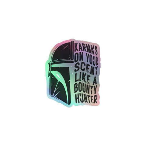 Karma x Bounty Hunter Holographic Sticker