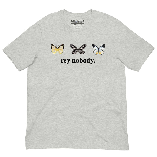 Minimalist Rey Nobody unisex t-shirt inspired by Rey and Reylo fandom