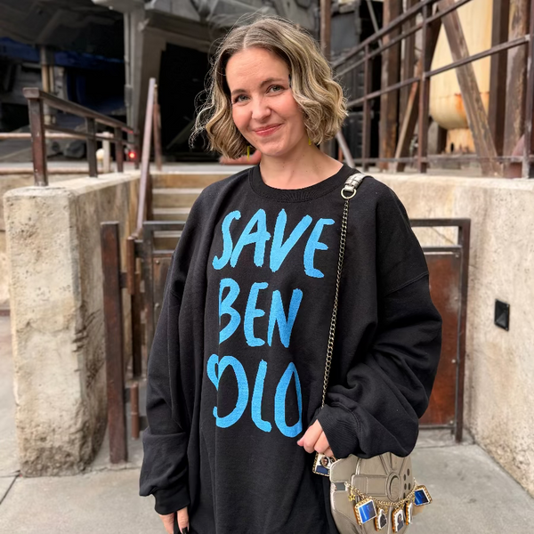 Save Ben Solo Sweatshirt star wars adam drive kylo ren outfit disneyland after dark star wars nite event