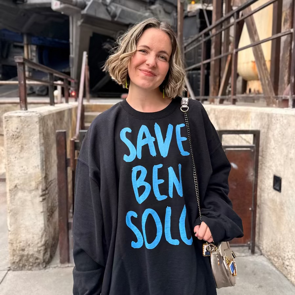 Save Ben Solo Sweatshirt star wars adam drive kylo ren outfit disneyland after dark star wars nite event