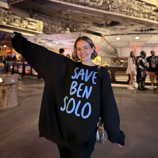 Save Ben Solo Sweatshirt star wars adam drive kylo ren outfit disneyland after dark star wars nite event
