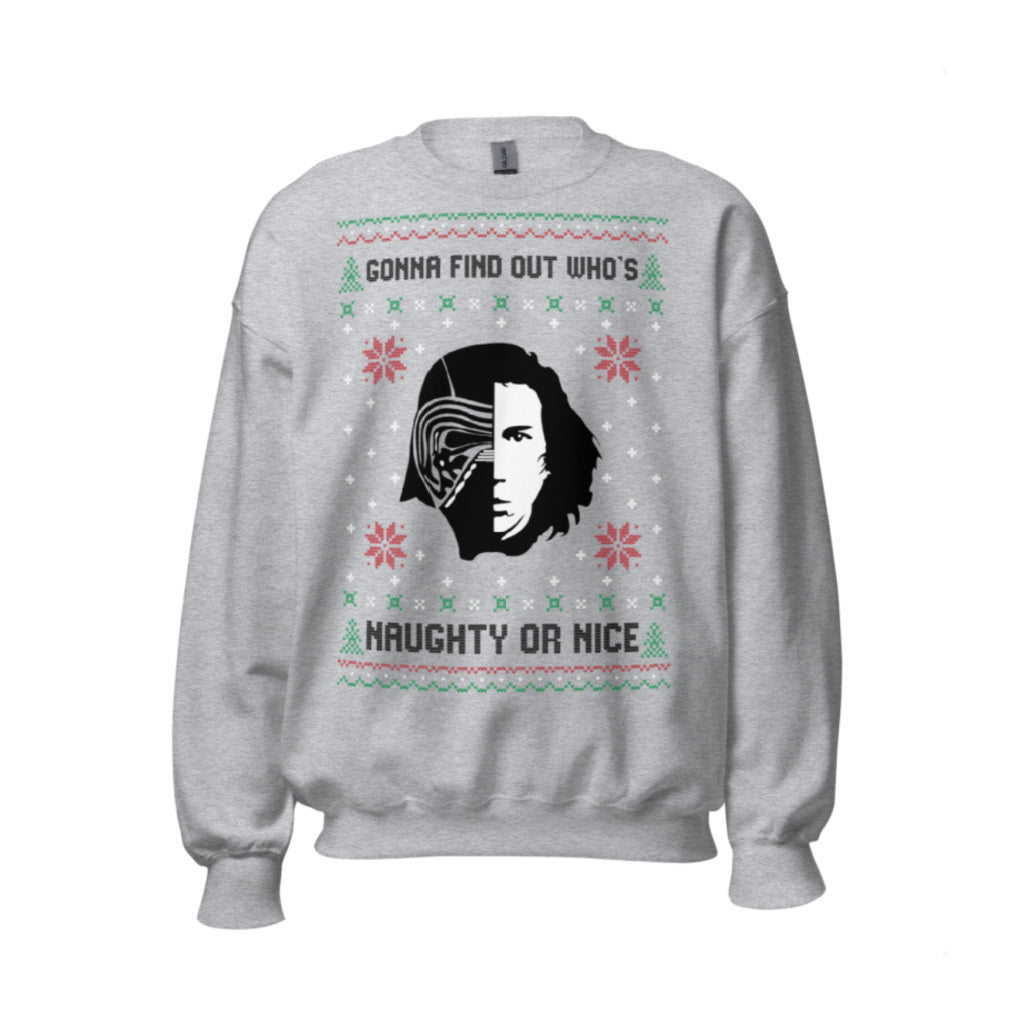 Is Ben Naughty or Nice Christmas Sweater