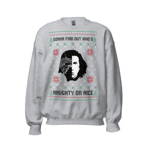 Is Ben Naughty or Nice Christmas Sweater