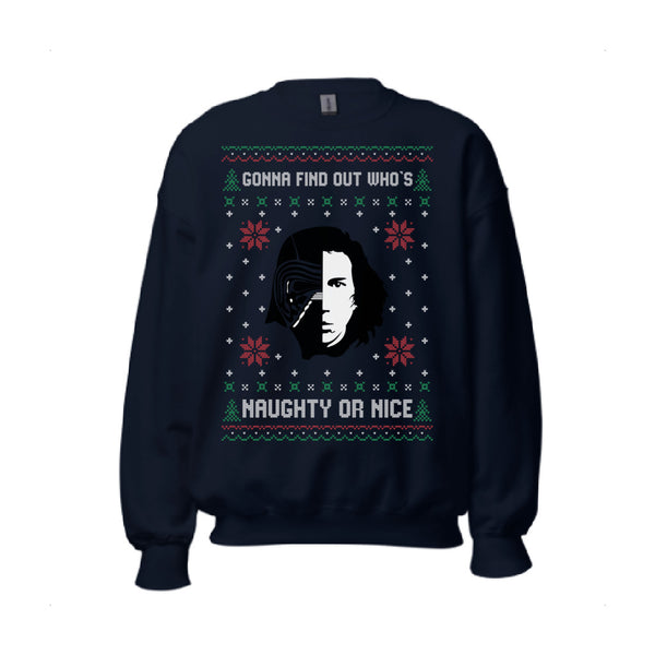 Is Ben Naughty or Nice Christmas Sweater