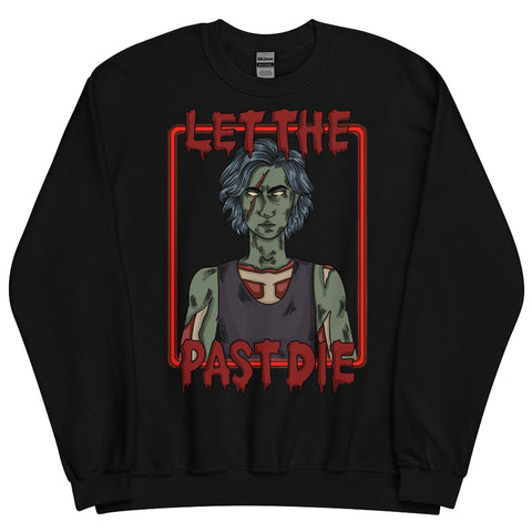 zombie kylo ren sweatshirt let the past die the force awakens the last jedi the rise of skywalker adam driver ben solo jedi lightsaber darkside sith star wars halloween sweater outfit cosplay costume
