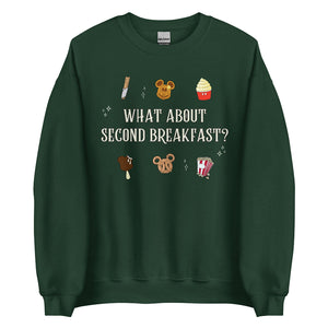 Lord of the Rings Disney Parks Sweatshirt green churro mickey waffle dole whip mickey bar pretzel popcorn food treats snacks disneyland walt disney world gift merch shirt top cotton sweater jumper pullover men women unisex mashup LOTR hobbit shire frodo bilbo baggins legolas aragorn