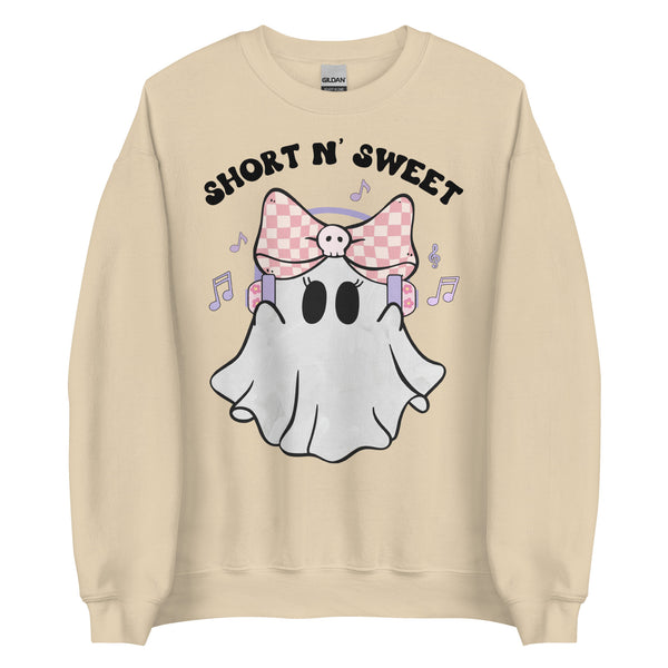 Short n Sweet Ghost Sweatshirt