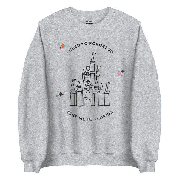 Take Me To Florida Castle Sweatshirt