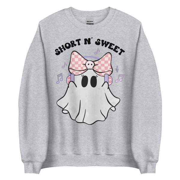 Short n Sweet Ghost Sweatshirt