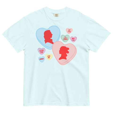 Reylo Candy Hearts Comfort Colors Shirt