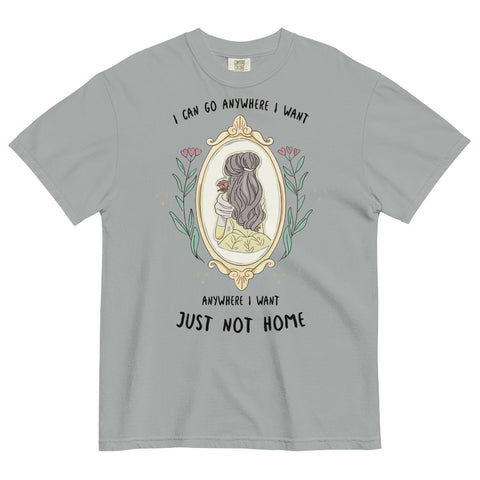 Disney Taylor Swift Shirt Princess Belle Beauty and the Beast I can go anywhere I want anywhere I want just not home Eras Tour Folklore mashup music lyrics disneyland disney world outfit costume cosplay disney bound