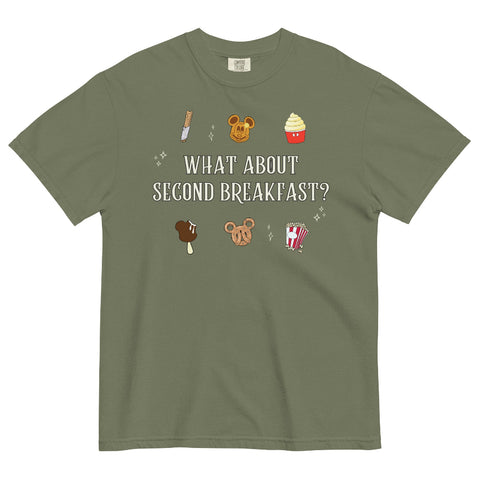 Lord of the Rings Disney Parks Comfort Colors Shirt green churro mickey waffle dole whip mickey bar pretzel popcorn food treats snacks disneyland walt disney world gift merch shirt top cotton graphic tee men women unisex mashup LOTR hobbit shire frodo bilbo baggins legolas aragorn