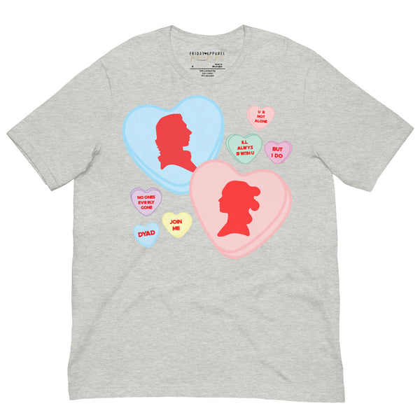 Reylo Candy Hearts Shirt | Star Wars Valentine Fandom Tee