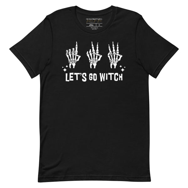 123 Let's Go Witch Hallowen Shirt