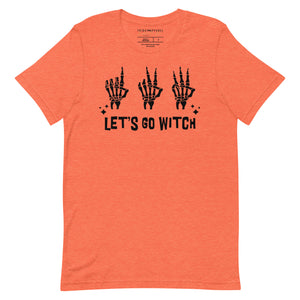 123 Let's Go Witch Hallowen Shirt