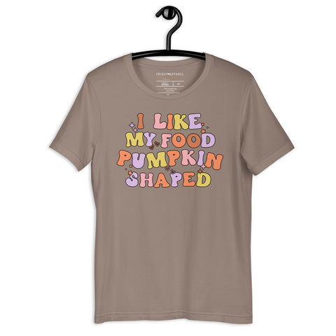 Fall Edition Pumpkin Shaped Food Shirt