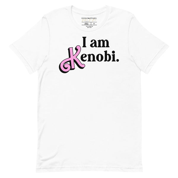 I Am Kenobi Shirt ryan gosling star wars movie 2027 starfighter shawn levy obi wan kenobi barbie movie mashup i'm just ken i am kenough funny star wars graphic tee man woman men women unisex cotton dad mom matching costume cosplay jedi lightsaber galaxy far far away