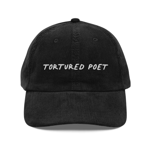 Tortured Poet Vintage Corduroy Cap