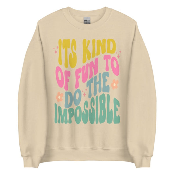Vintage inspired Walt’s Sweater Disney crewneck with nostalgic park aesthetic