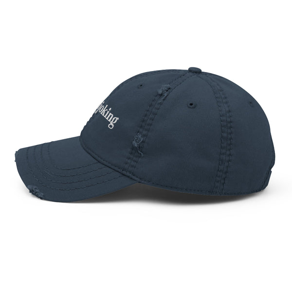 “You’re Djoking embroidered hat inspired by Djo and Joe Keery, minimalist indie music fan cap.”