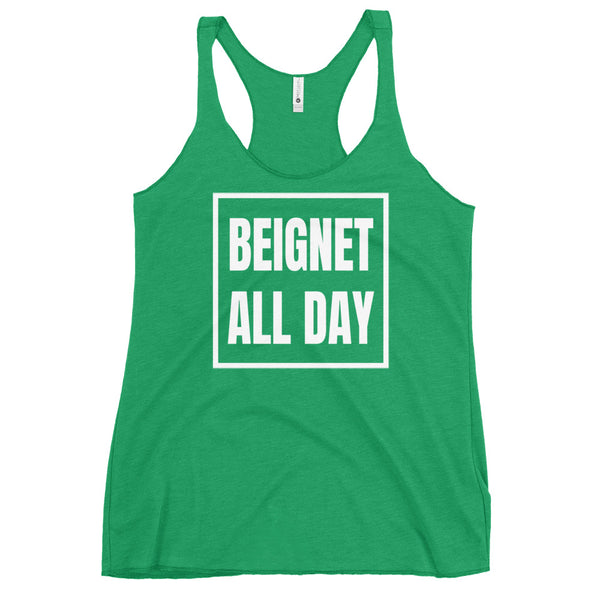 Beignet All Day Women's Racerback Tank