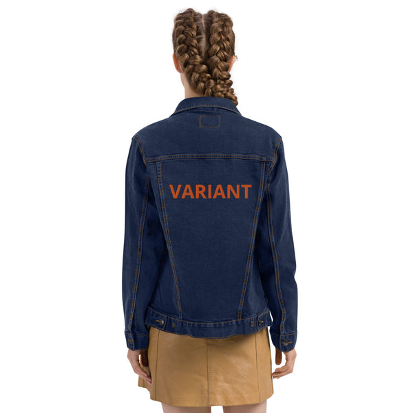 Loki Variant Embroidered Denim Jacket
