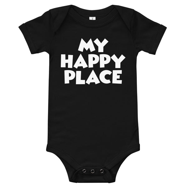 Kids My Happy Place Shirt and Baby Onesie