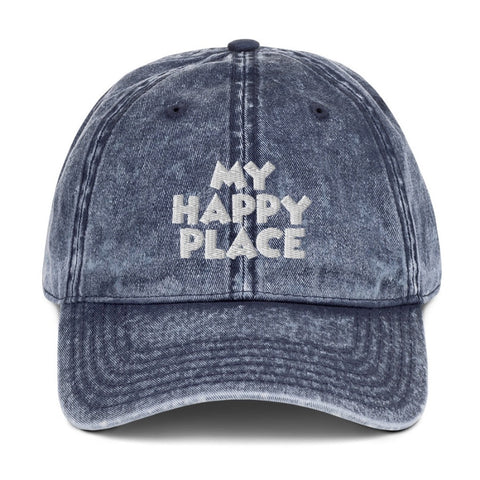 My Happy Place Hat | Vintage, Retro Trucker