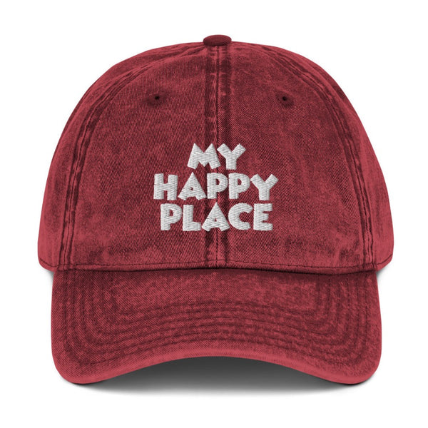 My Happy Place Hat | Vintage, Retro Trucker