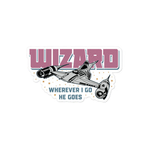 Mando Wizard Sticker