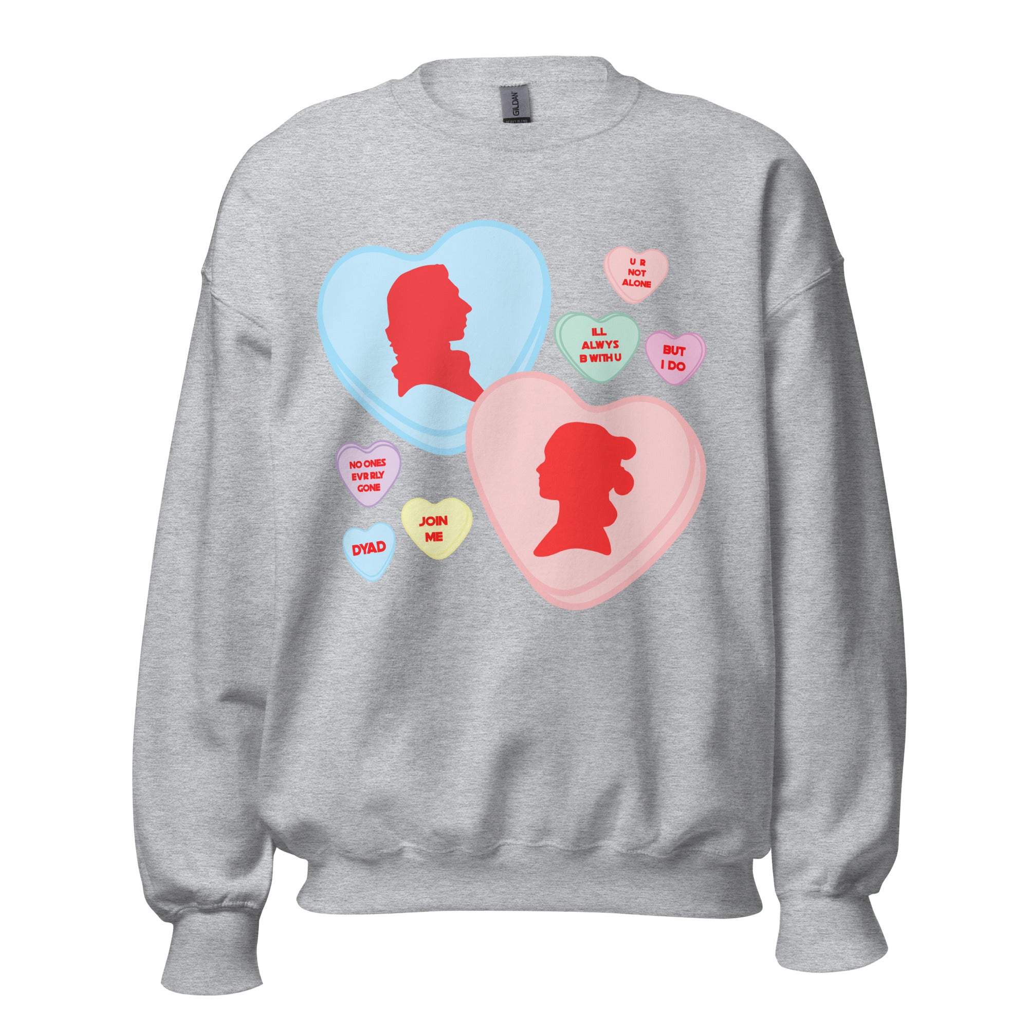 Reylo Candy Hearts Sweatshirt