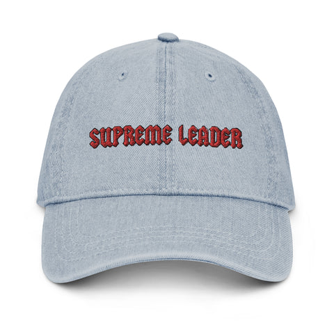 Supreme Leader Denim Hat